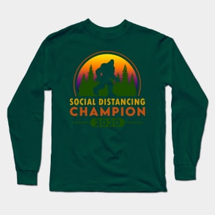 Social Distancing Champ Long Sleeve T-Shirt